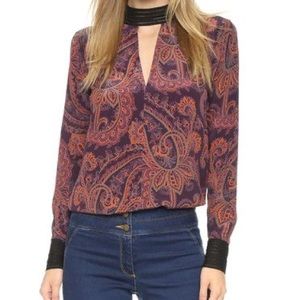 Veronica Beard ‘Bolton Tie-Back Blouse’